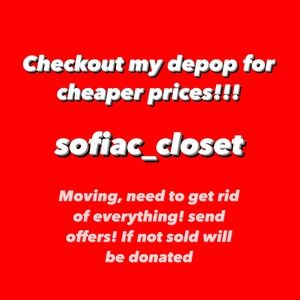 Nike, Juicy couture, Ed Hardy, Lululemon, Tory Burch, PacSun, urban outfitters